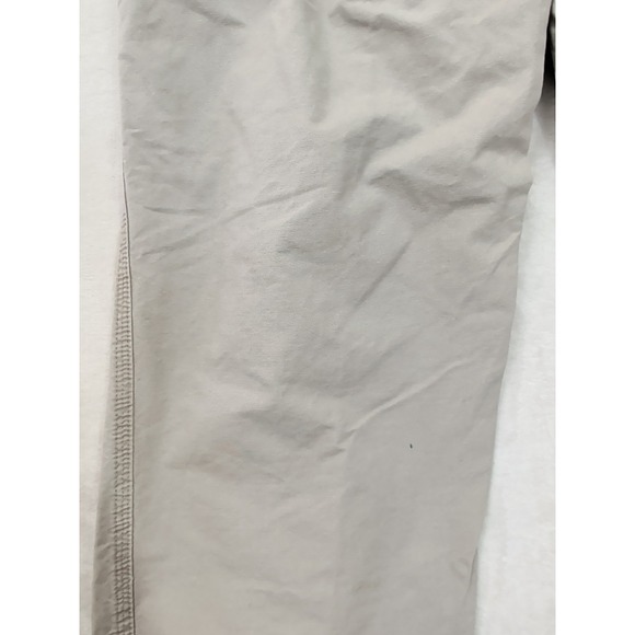 Carhartt Carpenter Pants Mens 34x32 Tan B151 Dungaree Fit Utility Work Cotton - Picture 7 of 14